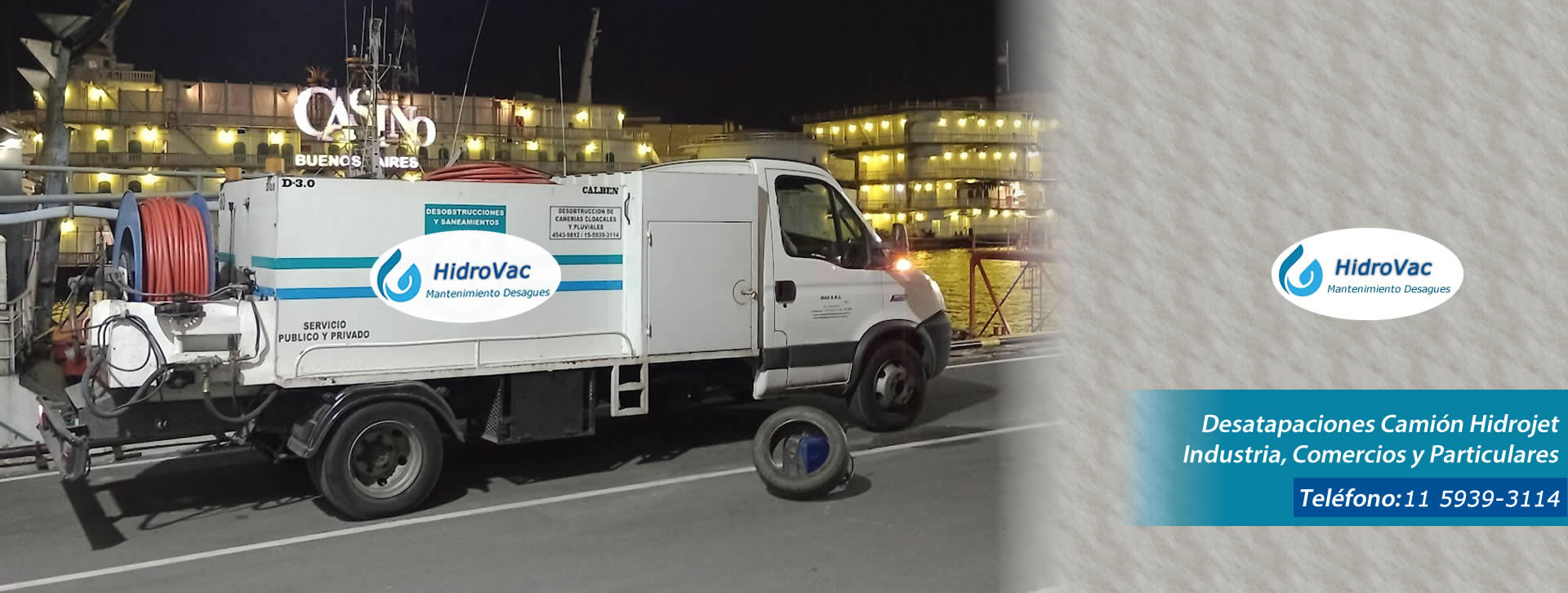 Servicio de Camión Desobstructor Hidrojet en Flores