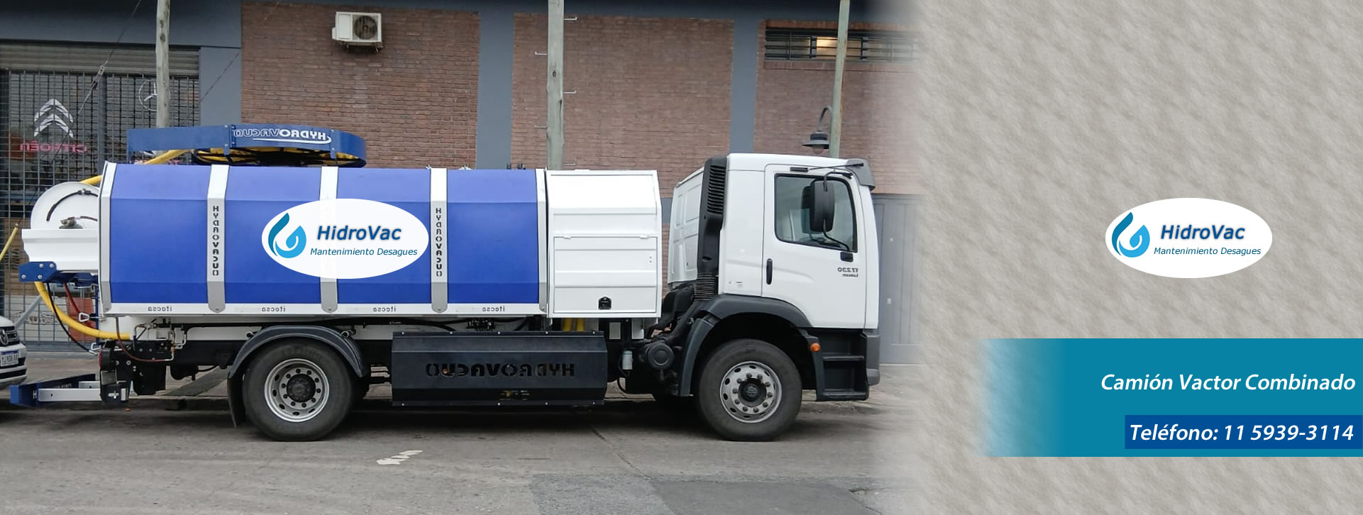 Servicio de Camión Vactor Combinado